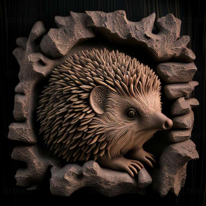 Animals hedgehog